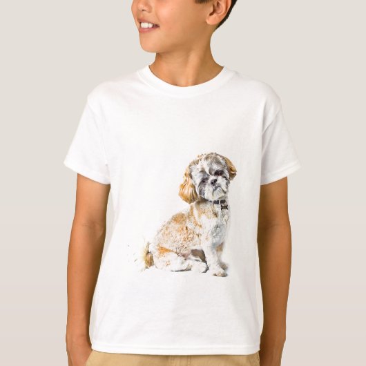 Shih Tzu Hund Kids Das Hemd T-Shirt (Vorderseite)