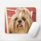 Shih-tzu-Hund Mousepad (Mit Mouse)