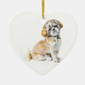 Shih Tzu Hund Ornament (Vorne)