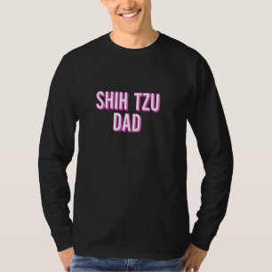 Shih Tzu Hund Rasse Familie Mama Vater Hausbesitze T-Shirt