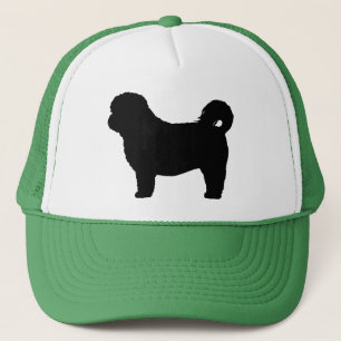 Shih Tzu Hund Silhouette Truckerkappe