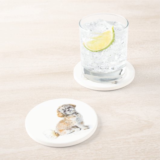 Shih Tzu Hund Untersetzer (Seite)