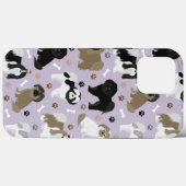 Shih Tzu Hunde Paws and Bones Case-Mate iPhone Cas Case-Mate iPhone Hülle (Rückseite (Horizontal))