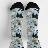 Shih Tzu Hunde Paws & Bones Socks Socken (Oben)