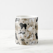 Shih Tzu Hunde Paws & Bones Tasse (Mittel)