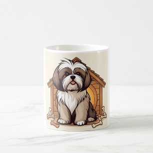 Shih Tzu Hundehaus  Kaffeetasse