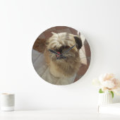 Shih Tzu Hundeuhr Große Wanduhr (Zuhause)