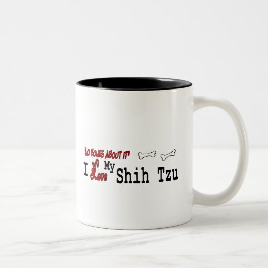 Shih Tzu (I Liebe) Tasse (Rechts)