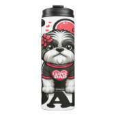 Shih Tzu: Ich Liebe Vater! Thermosbecher (Vorderseite)
