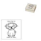 SHIH TZU IST MEINE LIEBLINGSART HUND GUMMISTEMPEL (Stempel)