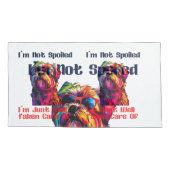 Shih Tzu Kissenbezug (Rückseite-Links)