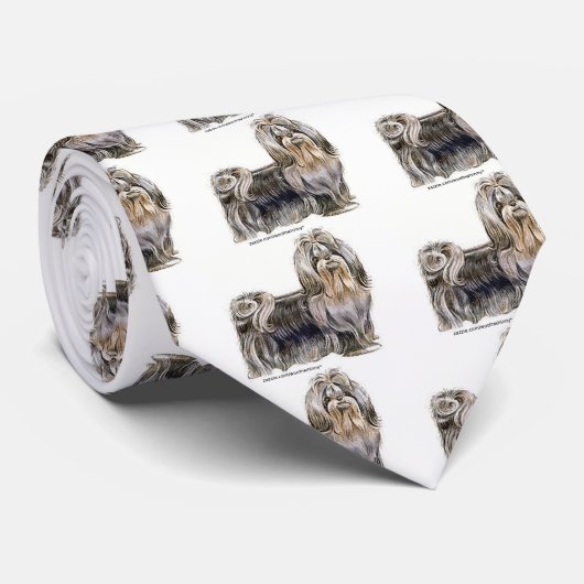 Shih Tzu Krawatte (Gerollt)