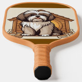 Shih Tzu Kunst Pickleball Schläger