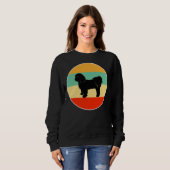 Shih Tzu Kurz Clip Hund Mama Liebe R Sweatshirt (Vorne ganz)