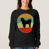 Shih Tzu Kurz Clip Hund Mama Liebe R Sweatshirt (Vorderseite)