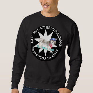 Shih Tzu Kurz Hufhund Niedlich Satire Humour Fo Sweatshirt