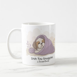 Shih Tzu Kuschel-Tasse – Süßes Geschenk für Hunde- Kaffeetasse
