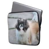 Shih Tzu Laptopschutzhülle (Vorderseite Links)