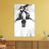 Shih Tzu Leinwanddruck (Insitu (Wohnzimmer))