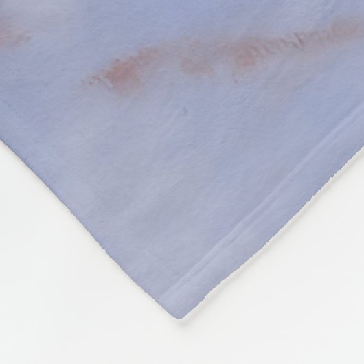 Shih Tzu Let It Snow Weihnachten Fleecedecke (Ecke)