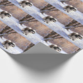 Shih Tzu Let It Snow Weihnachten Geschenkpapier (Ecke)