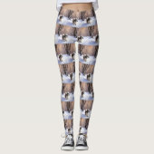 Shih Tzu Let It Snow Weihnachten Leggings (Vorderseite)