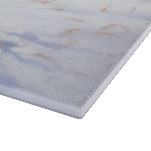 Shih Tzu Let It Snow Weihnachten Schneidebrett (Ecke)