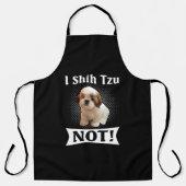 Shih Tzu Liebe Niedlich Funny Shih Tzu Schürze (Vorderseite)