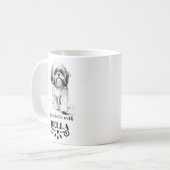 Shih Tzu Life ist mit dem benutzerdefinierten Doge Kaffeetasse (Vorderseite Links)