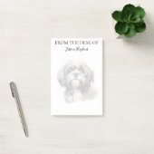 Shih Tzu Lover Monogrammed Dog Post-it Klebezettel (Büro)