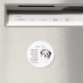 Shih Tzu Lovers Geschenke Magnet (In Situ (Geschirrspüler))