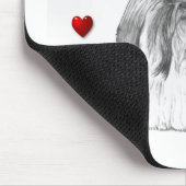 Shih Tzu Lovers Geschenke Mousepad (Ecke)