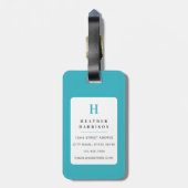 Shih Tzu Luggage Tag Gepäckanhänger (Rückseite vertikal)