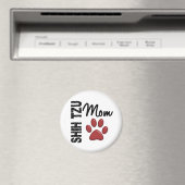Shih Tzu Mama 2 Magnet (In Situ (Geschirrspüler))