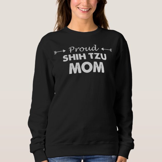 Shih Tzu Mama 35 Sweatshirt (Vorderseite)
