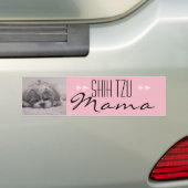 Shih Tzu Mama Autoaufkleber für Hunde-Mamas (Auf Auto)