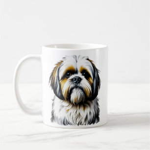 Shih Tzu Mama   Hunde Liebhaber Kaffeetasse