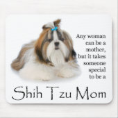 Shih Tzu Mama Mousepad (Vorne)