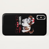Shih Tzu Mama Niedlich Shih Tzu Dog Mama Case-Mate iPhone Hülle (Rückseite (Horizontal))