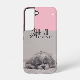 Shih Tzu Mama Samsung Hülle für Hundemütter Samsung Galaxy Hülle