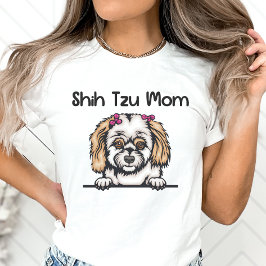 Shih Tzu Mama Shirt, Dog Mama T-Shirt