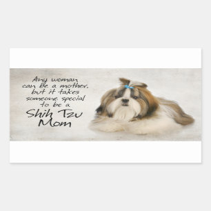 Shih Tzu Mama Stickers