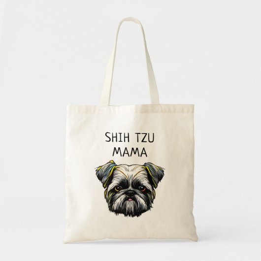 Shih Tzu Mama Tragetasche (Vorne)