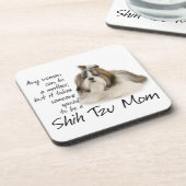 Shih Tzu Mama Untersetzer (Linke Seite)