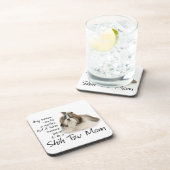 Shih Tzu Mama Untersetzer (Rechte Seite)