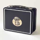 Shih Tzu Metall Brotdose (Rückseite)