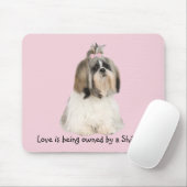 Shih Tzu Mousepad (Mit Mouse)