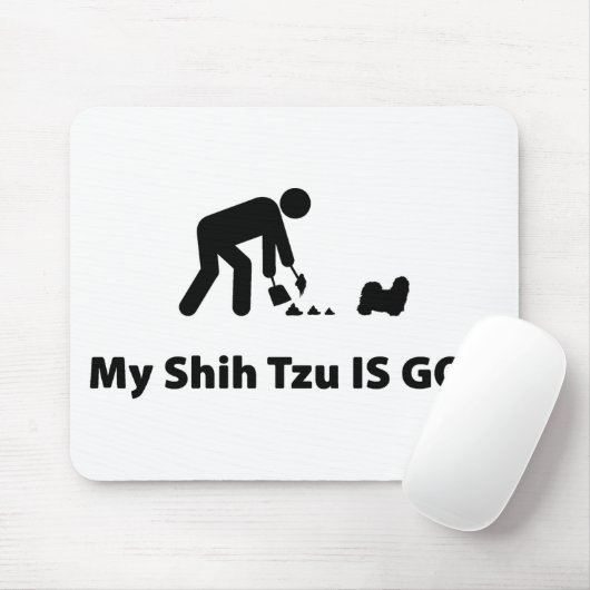 Shih Tzu Mousepad (Mit Mouse)