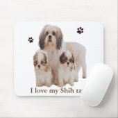 Shih Tzu Mousepad (Mit Mouse)