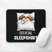 Shih Tzu Nachthemd Süßer Hund Liebhaber Pyjama Sch Mousepad (Mit Mouse)